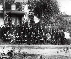 GAR Bürgerkriegsveteranen, um 1890